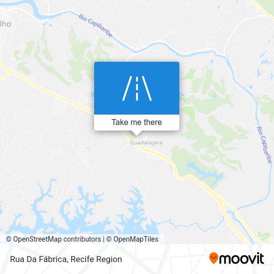 Rua Da Fábrica map