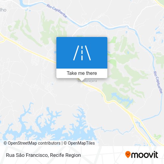 Rua São Francisco map