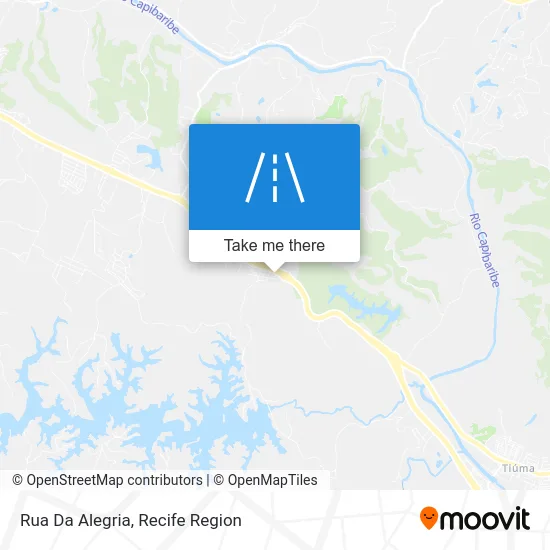 Rua Da Alegria map