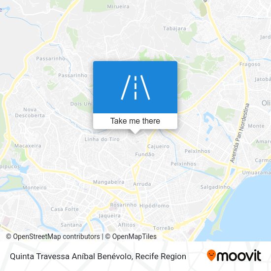 Quinta Travessa Aníbal Benévolo map