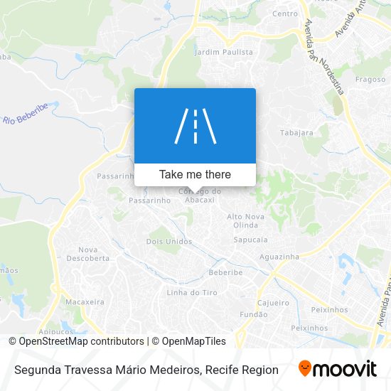 Segunda Travessa Mário Medeiros map