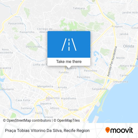 Praça Tobias Vitorino Da Silva map