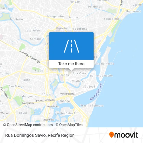 Rua Domingos Savio map