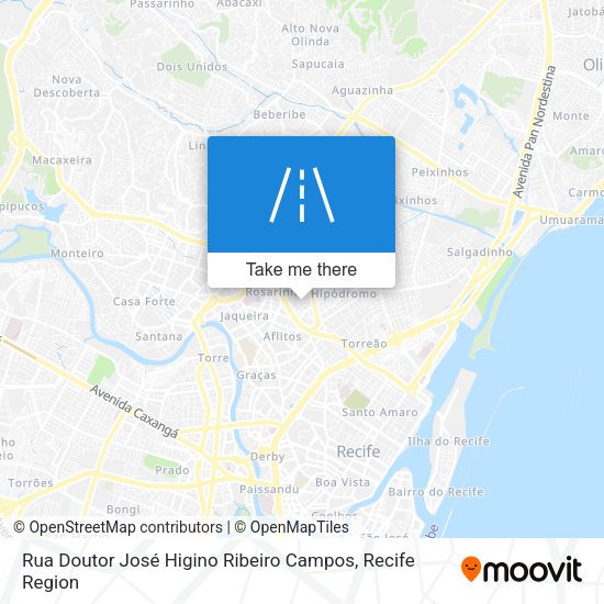 Rua Doutor José Higino Ribeiro Campos map