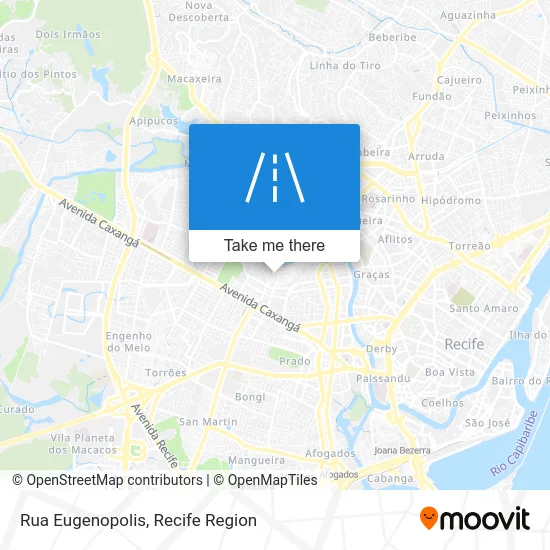 Rua Eugenopolis map