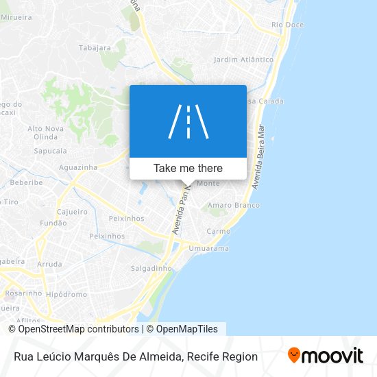 Rua Leúcio Marquês De Almeida map