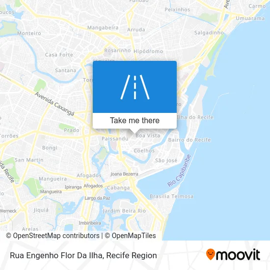 Rua Engenho Flor Da Ilha map