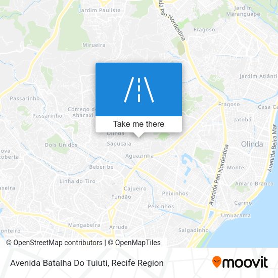 Avenida Batalha Do Tuiuti map