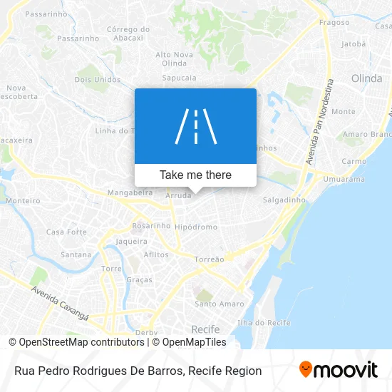 Rua Pedro Rodrigues De Barros map