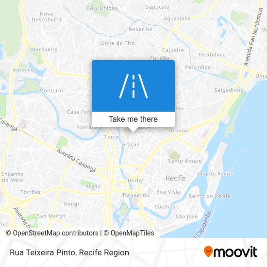 Rua Teixeira Pinto map