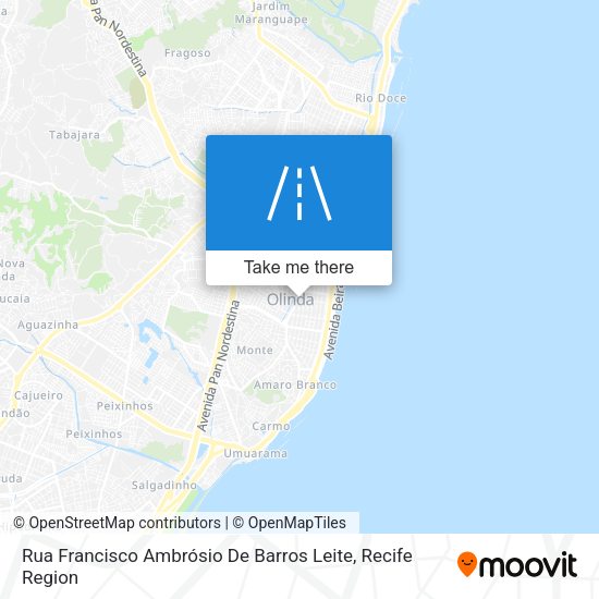 Rua Francisco Ambrósio De Barros Leite map