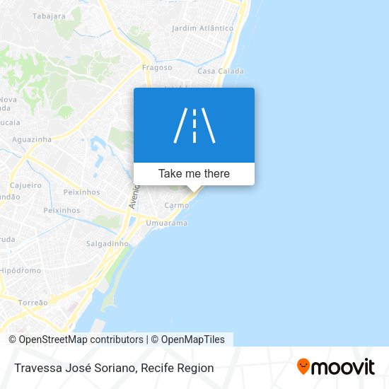 Travessa José Soriano map