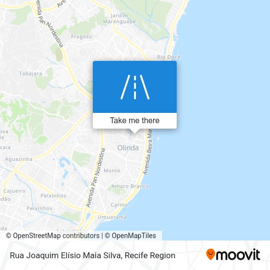 Rua Joaquim Elísio Maia Silva map