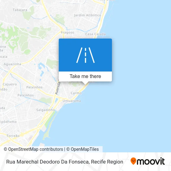 Rua Marechal Deodoro Da Fonseca map