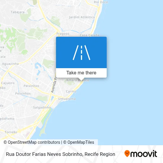 Rua Doutor Farias Neves Sobrinho map