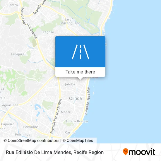 Rua Edilásio De Lima Mendes map