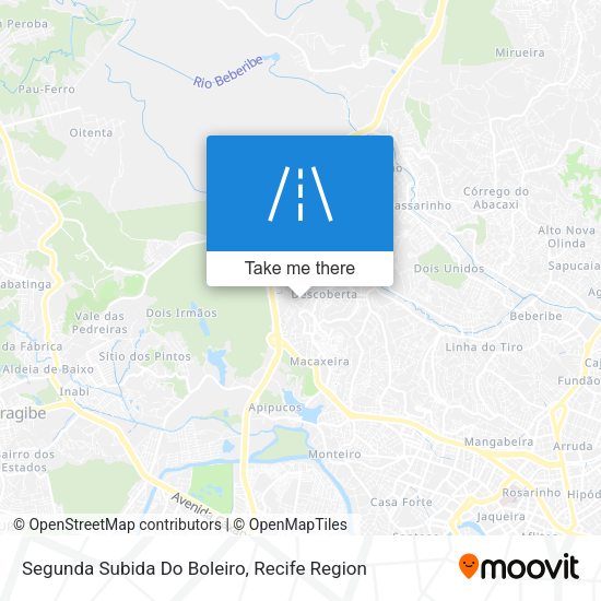 Segunda Subida Do Boleiro map