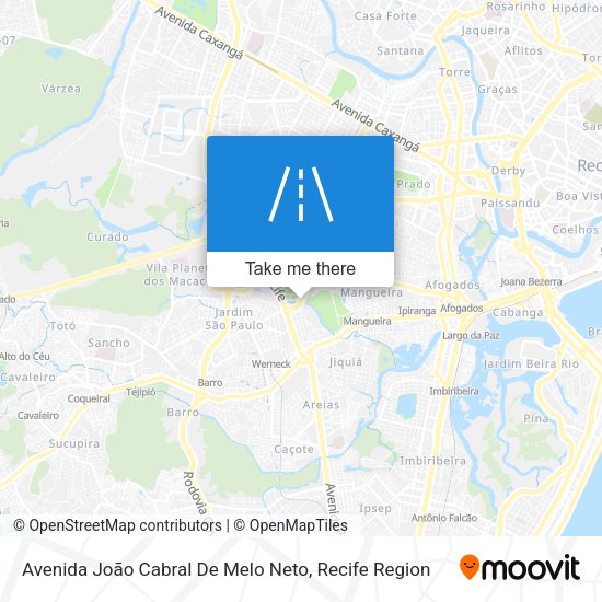Avenida João Cabral De Melo Neto map