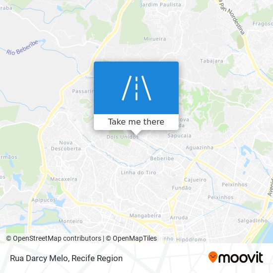 Rua Darcy Melo map