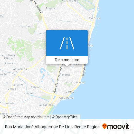 Rua Maria José Albuquerque De Lins map