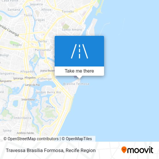 Travessa Brasília Formosa map