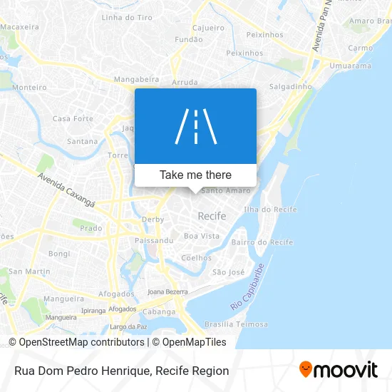Rua Dom Pedro Henrique map