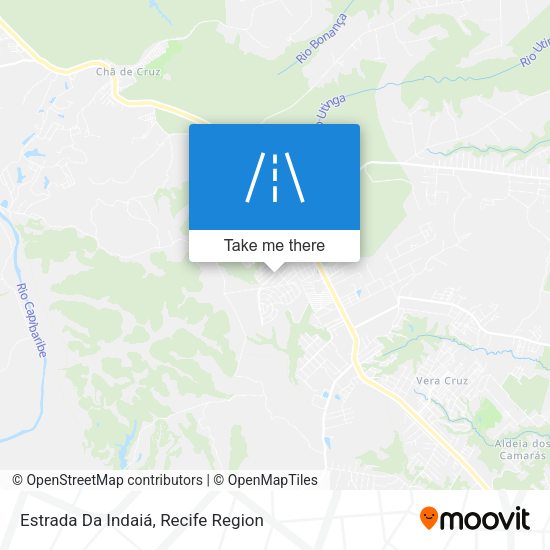 Estrada Da Indaiá map