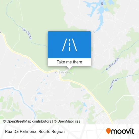 Rua Da Palmeira map