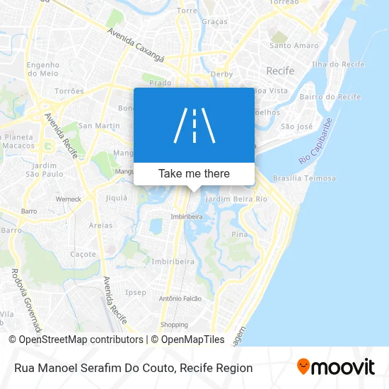 Rua Manoel Serafim Do Couto map