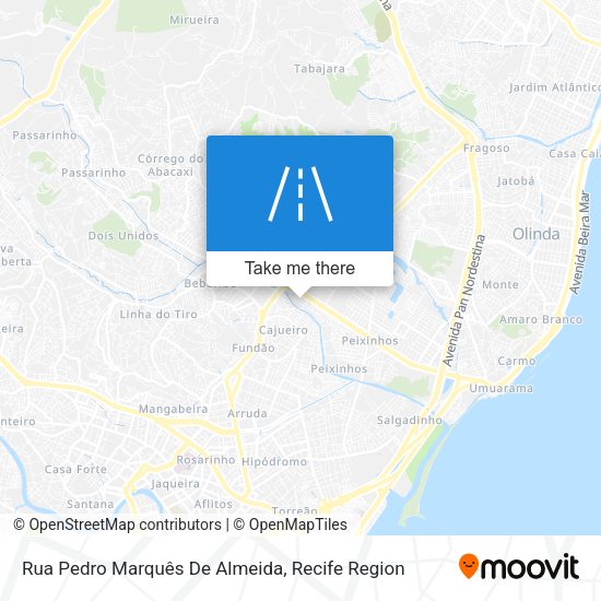 Rua Pedro Marquês De Almeida map