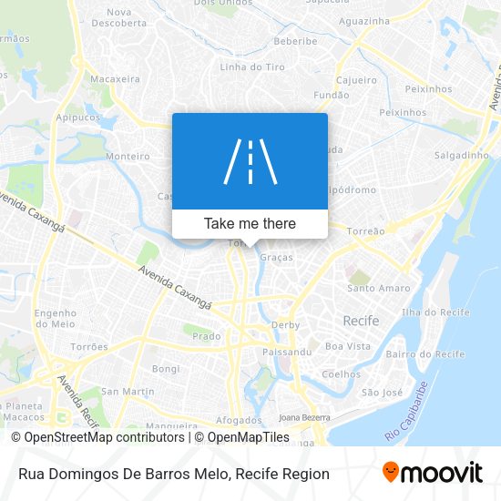 Rua Domingos De Barros Melo map