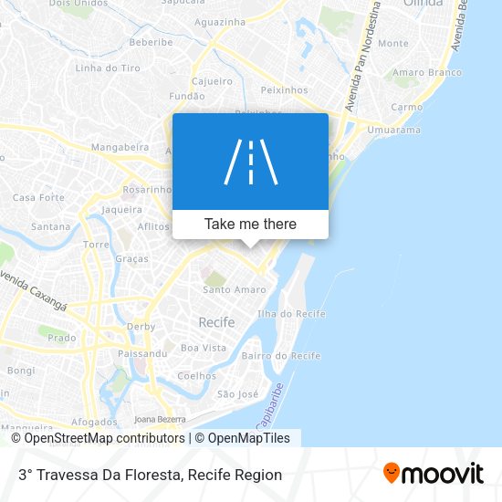 3° Travessa Da Floresta map