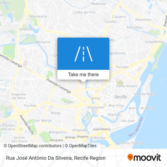 Rua José Antônio Da Silveira map