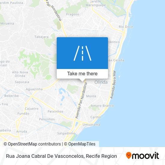 Rua Joana Cabral De Vasconcelos map
