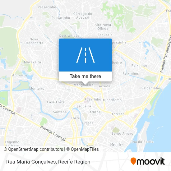 Rua Maria Gonçalves map