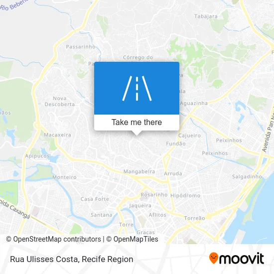 Rua Ulisses Costa map