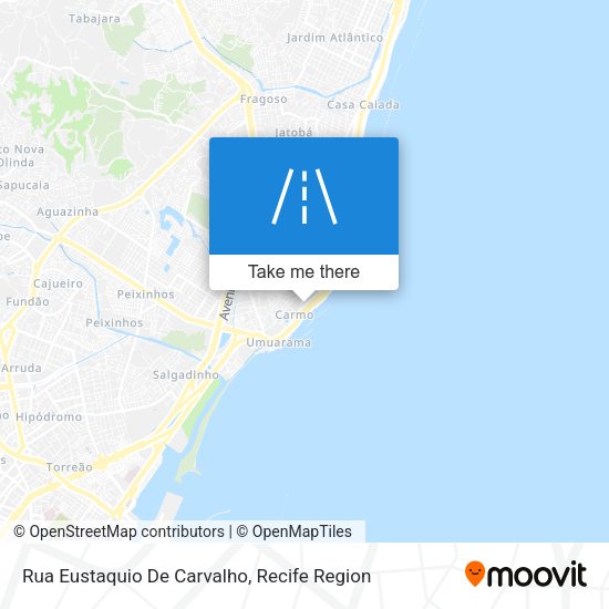Rua Eustaquio De Carvalho map