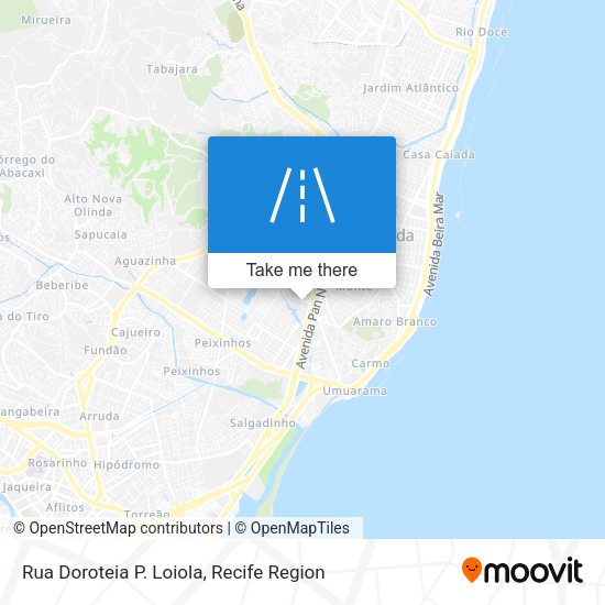 Rua Doroteia P. Loiola map