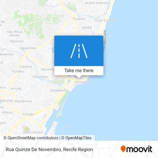 Rua Quinze De Novembro map