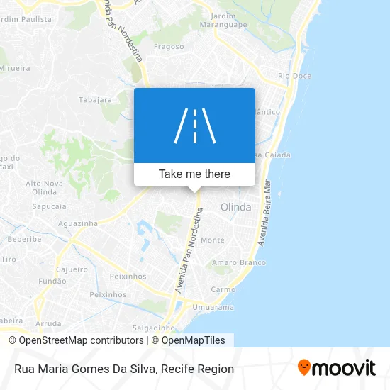 Rua Maria Gomes Da Silva map