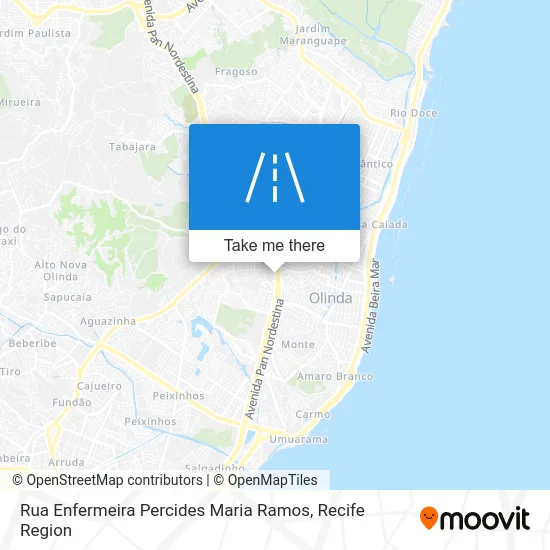 Rua Enfermeira Percides Maria Ramos map