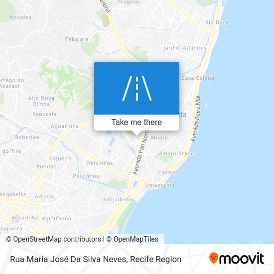 Rua Maria José Da Silva Neves map