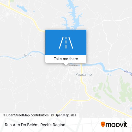 Rua Alto Do Belém map