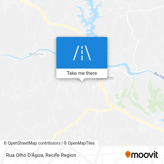 Rua Olho D'Água map