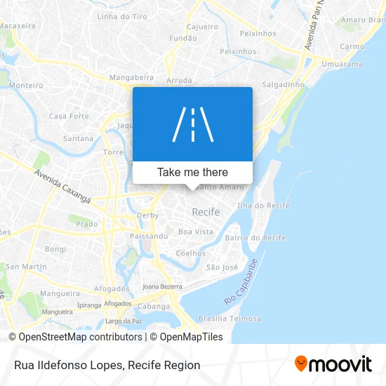 Rua Ildefonso Lopes map