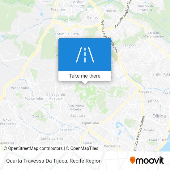 Quarta Travessa Da Tijuca map