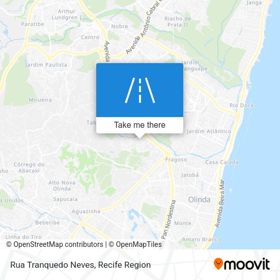 Rua Tranquedo Neves map