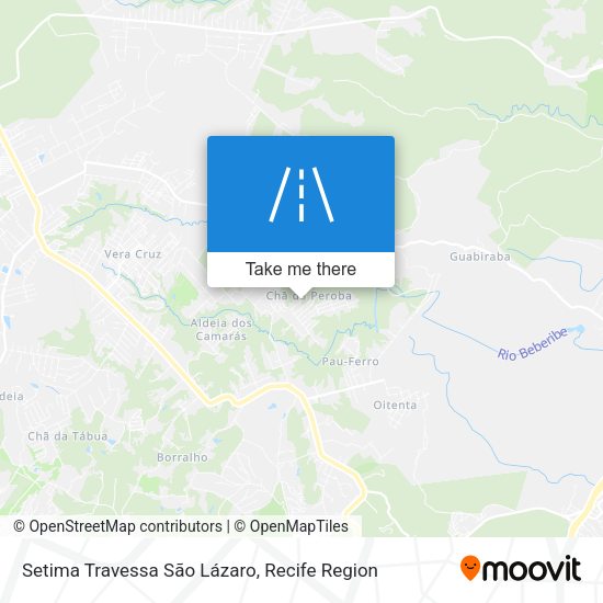 Setima Travessa São Lázaro map