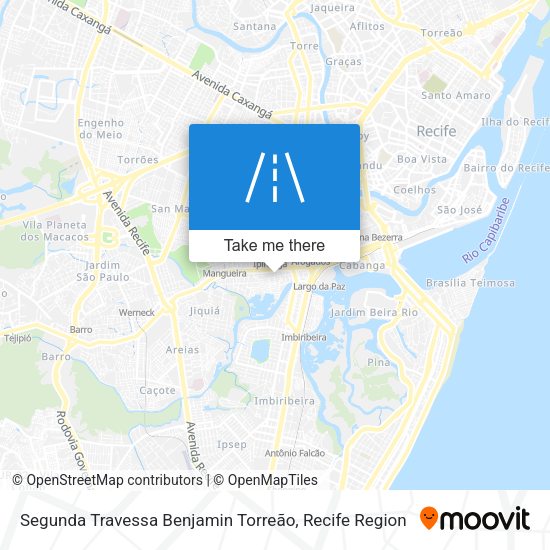 Segunda Travessa Benjamin Torreão map