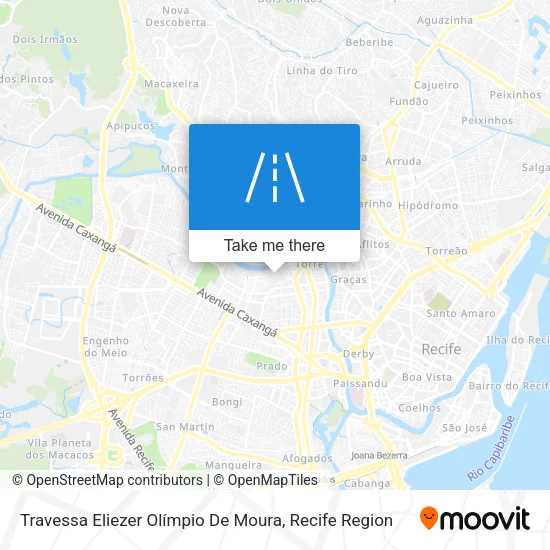 Travessa Eliezer Olímpio De Moura map